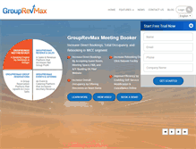Tablet Screenshot of grouprevmax.com